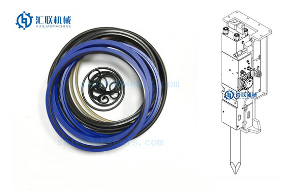 Van de de Brekerverbinding van SB70 C01 011 de Hamer van het Graafwerktuighydraulic cylinder rock van Kit For Soosan SB70