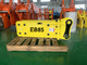 EB85 open de Brekerhamer van Typebovenkant Opgezette Hyadraulic voor 7-14 Ton Excavator